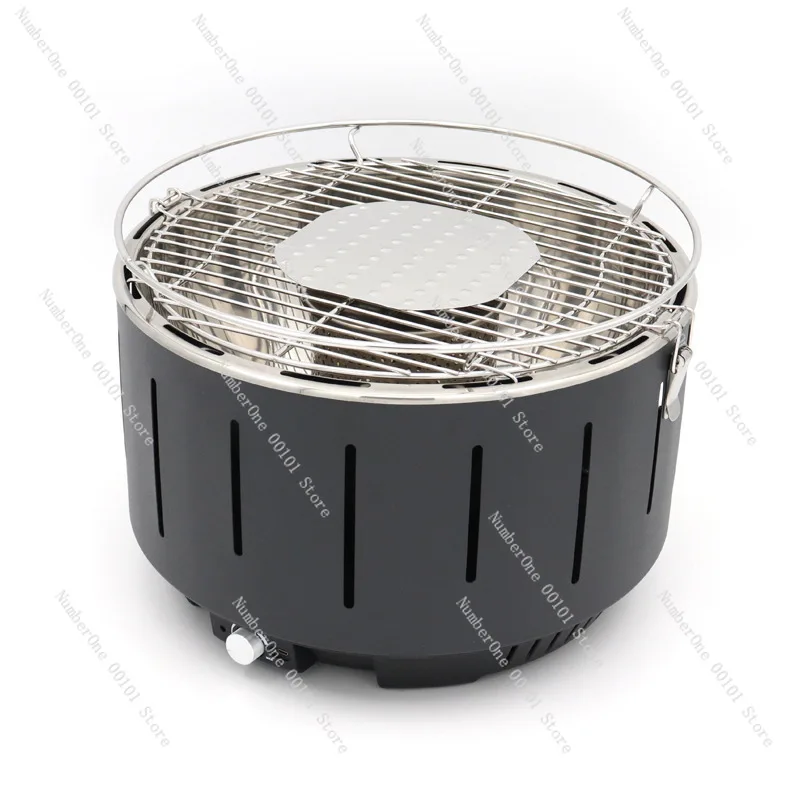 BBQ Grill Outdoor Multifunktional tragbar | Teegrill mit Grillpfanne Image