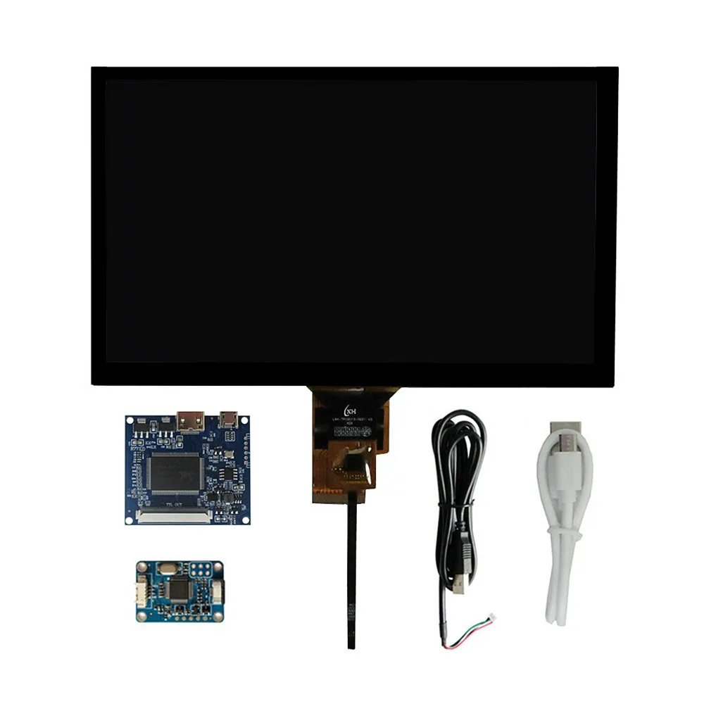 8 zoll 1024*600 Bildschirm LCD Display HDMI-kompatibel Fahrer Bord Touch screen Tragbare monitor Für Raspberry Pi mini Computer PC Image