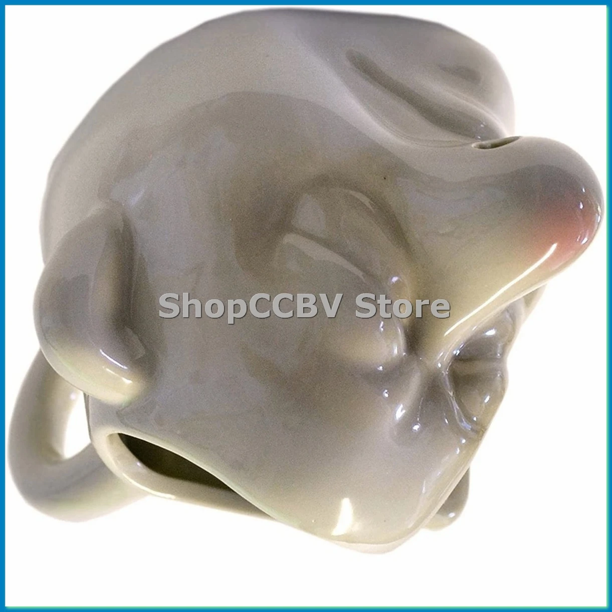 Bogey Man Egg Separator, -Nase, Keramik Egg Yolk Separator, Gadgets für Bäckerei, Camping, Haushalt-A23R Image