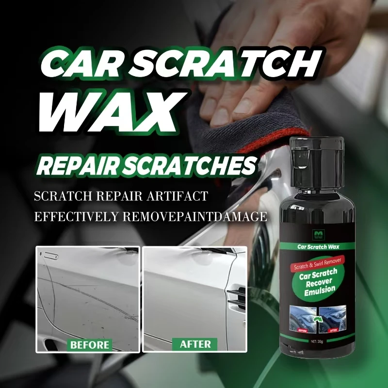 Auto-Kratzerentferner Lackpflege-Werkzeuge Auto-Wirbelentferner Kratzerreparatur Poliermittel Auto-Karosserie Schleifpaste Anti-Kratzer-Wachs Image
