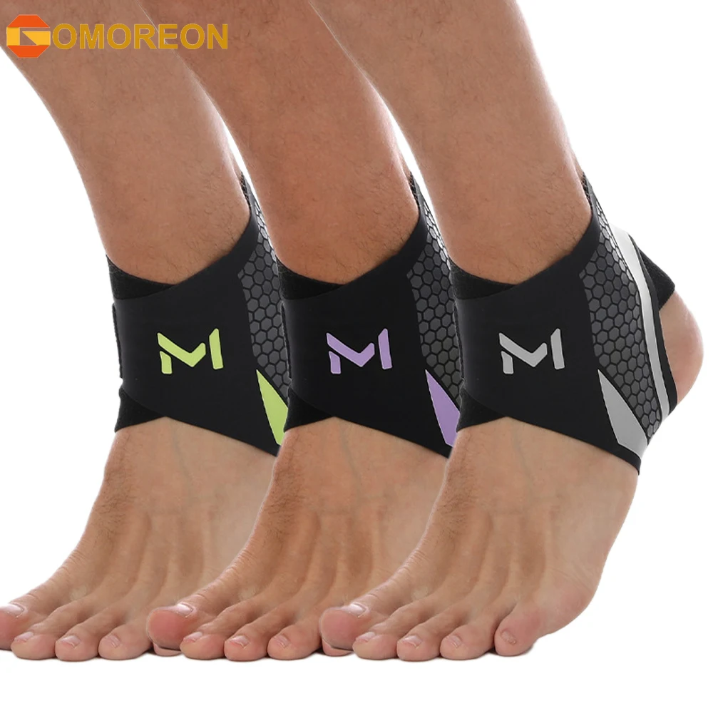 1 Stück Knöchelbandage & elastische Stützen für Männer & Frauen, Knöchelstütze, Knöchelkompressionsmanschette, Plantarfasziitis Image