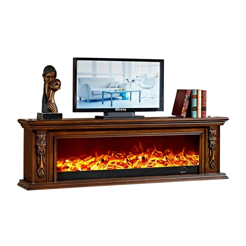 SimpleConsoles Holz TV-Ständer Wohnzimmer Kamin Moderne TV-Schränke Luxus-Design Elektrische Muebles Para