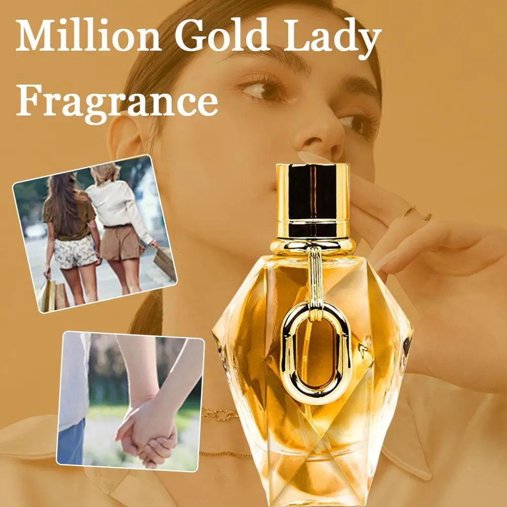 100 ml Million Gold For Her EDP Spray Lady Million Gold Eau De Parfum Spray Ultimatives bezauberndes Damenparfüm