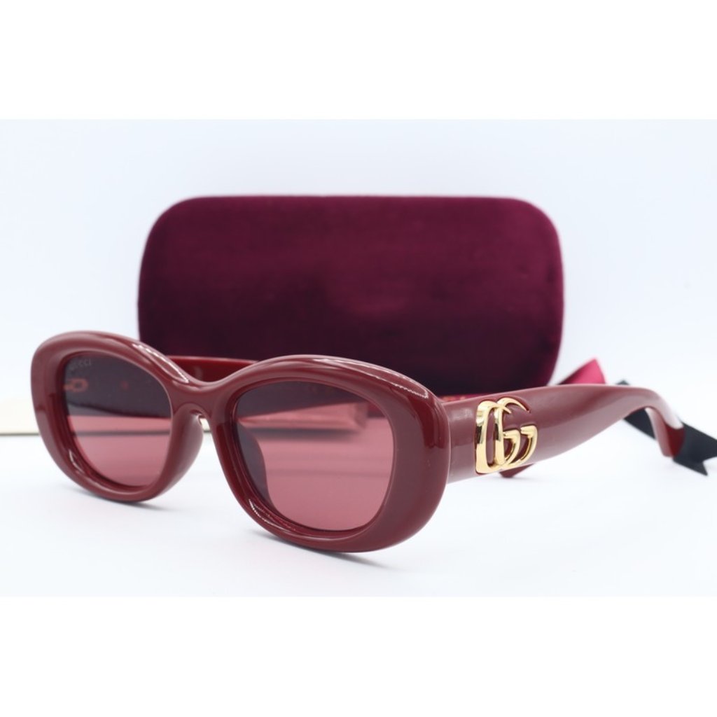 Gucci Accessories | Gucci Gg 1829sk 003 Cat Eye Maui Rose Sunglasses Maui Rose Lenses 53mm | Color: Brown | Size: 53-18-145