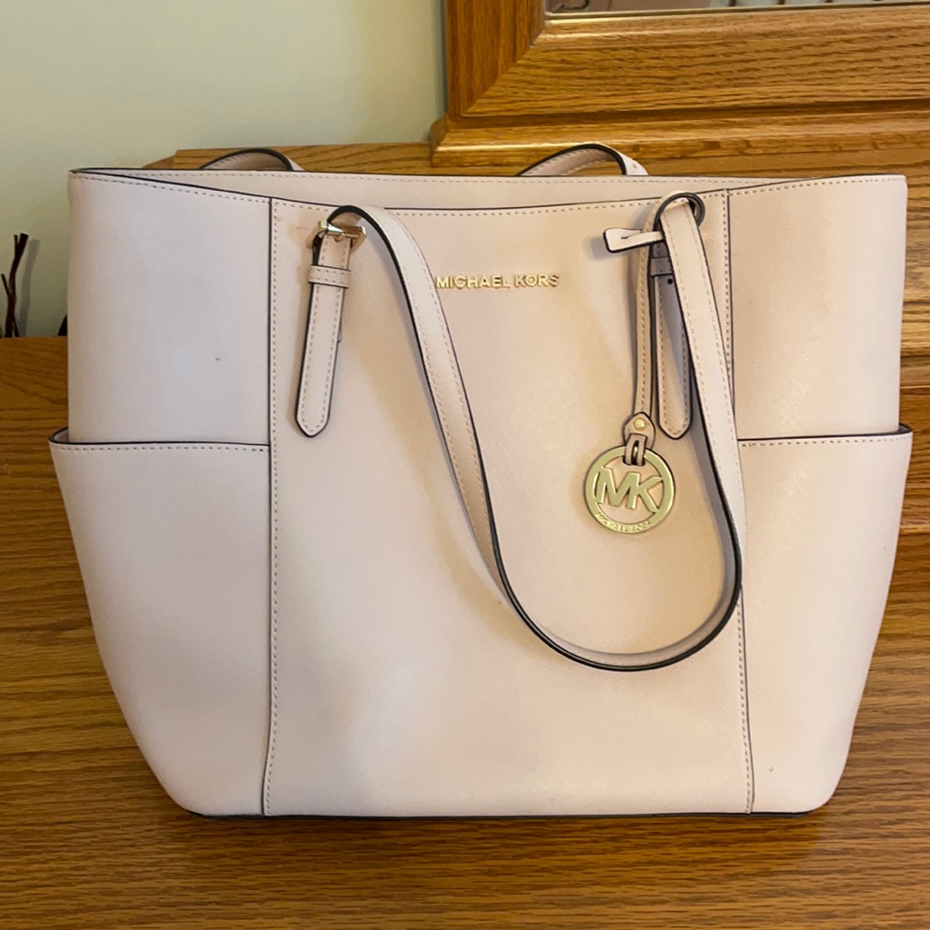 Michael Kors Bags | Blush Pink Mk Purse | Color: Pink/Red | Size: Os