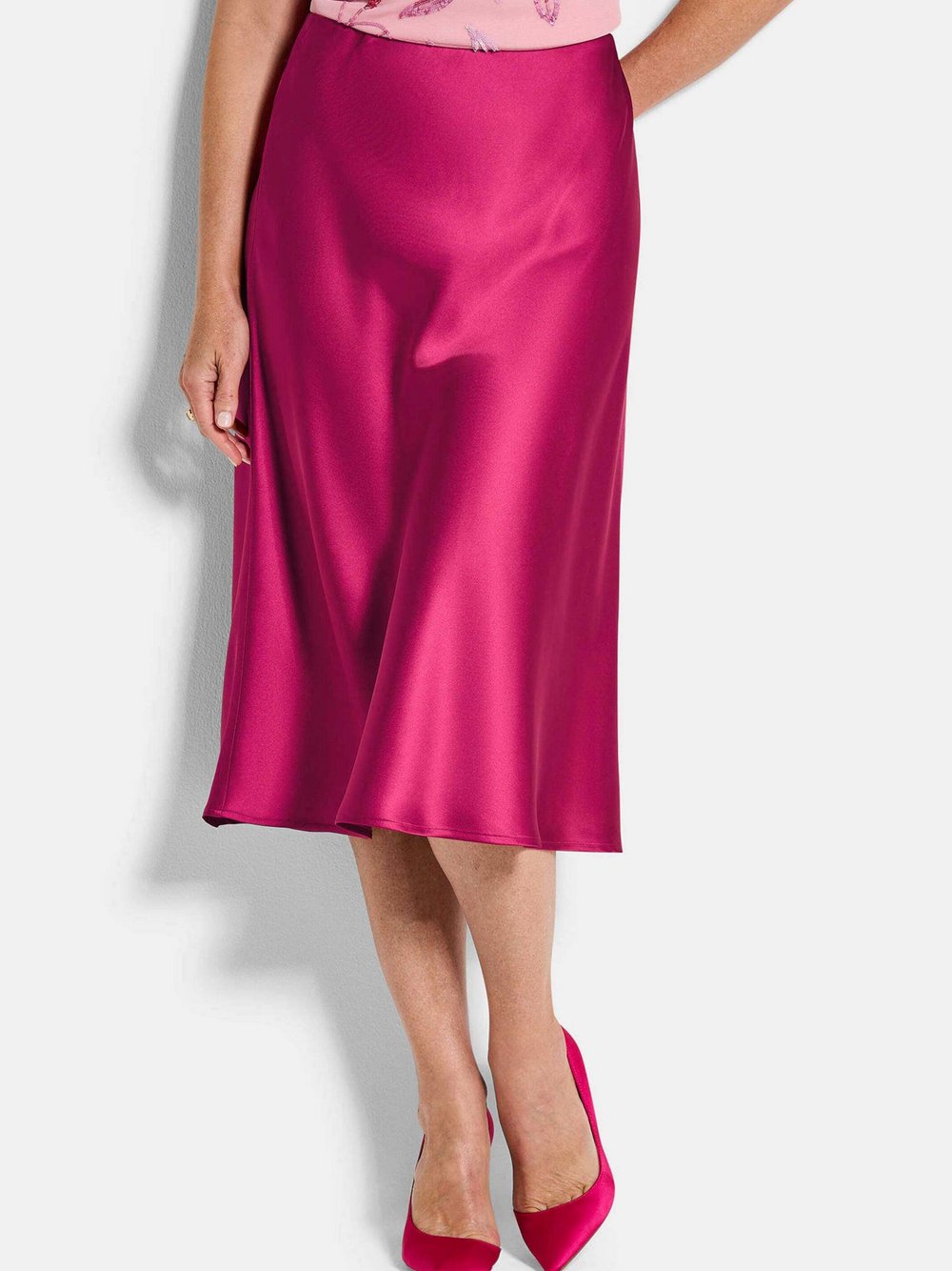 Goldner Schlupfröcke Damen bordeaux, 24