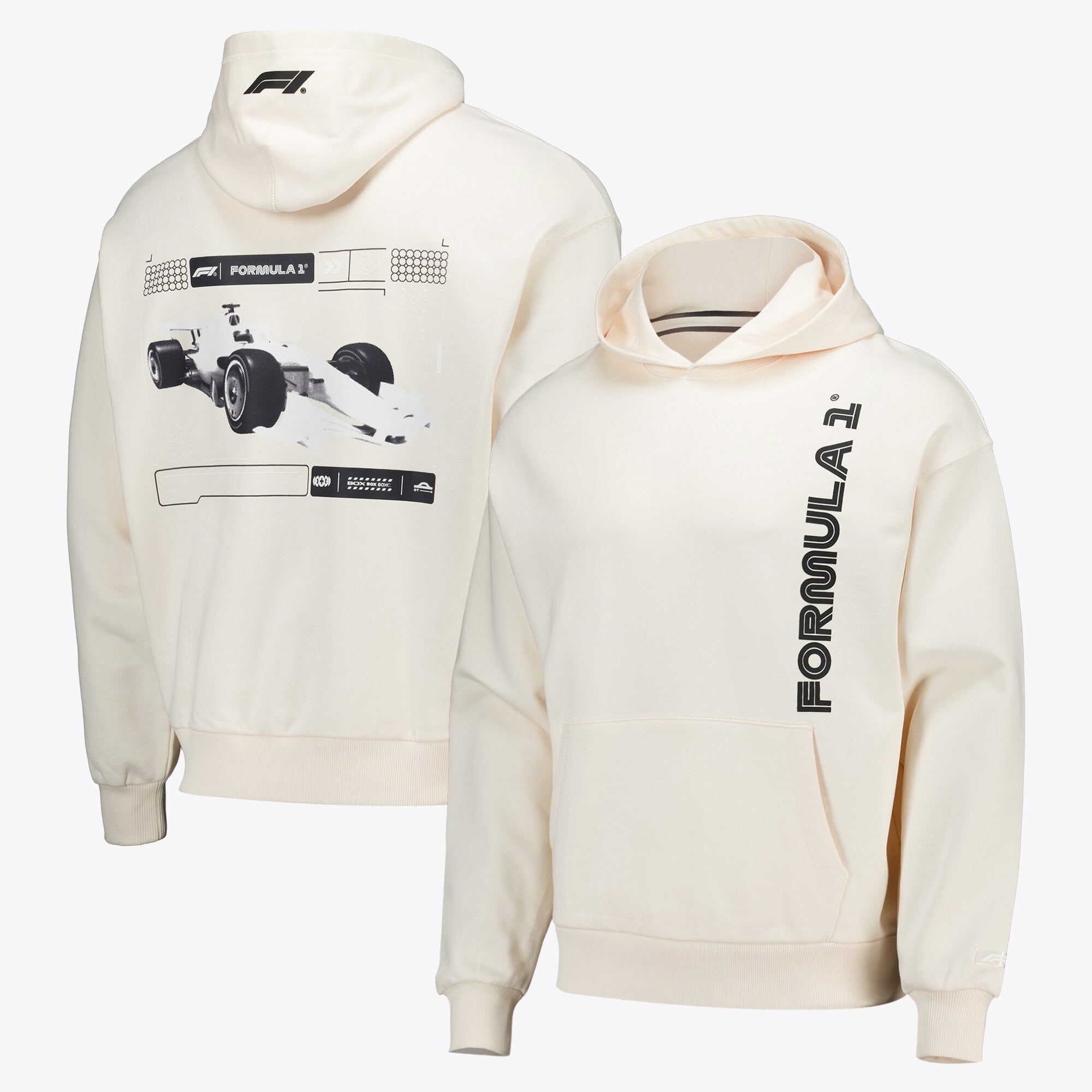Sweat à capuche graphique Formula 1 Elements - Blanc - Unisexe - unisexe Taille: XL