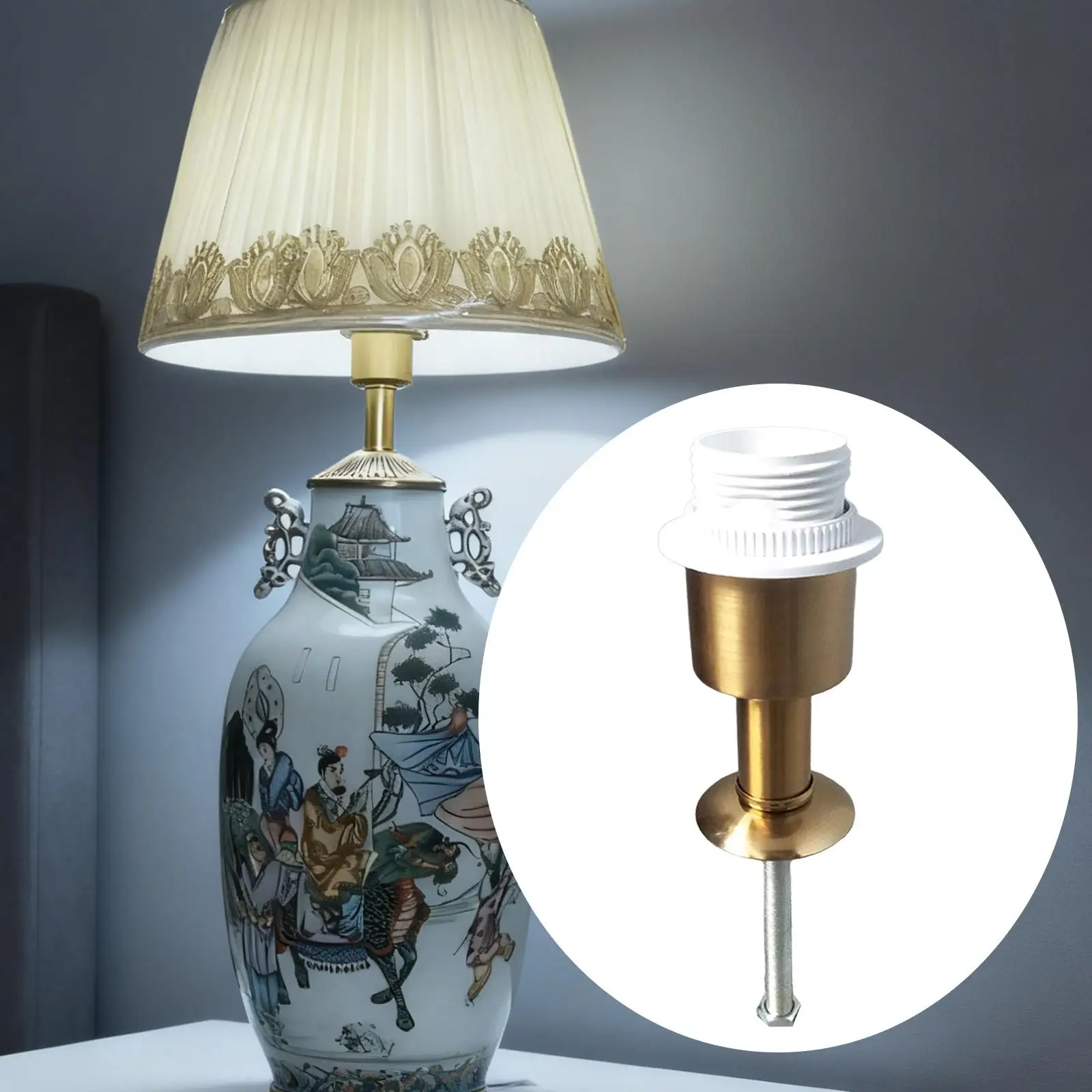 Support de lampe de bureau Base E27 vis lampe remplacement robuste en métal bricolage lampe de Table luminaire accessoires pour lampe de Table