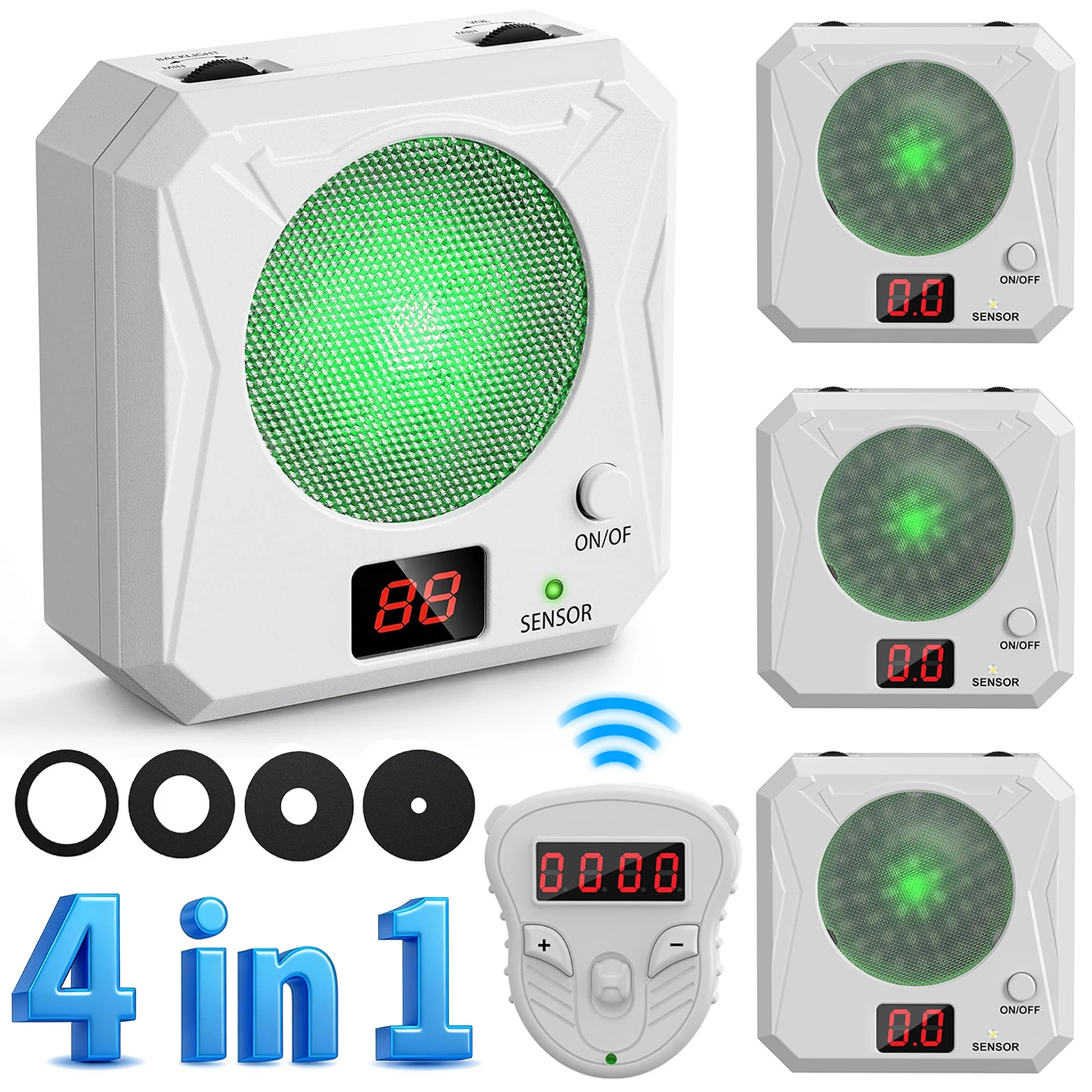 Intelligentes Bluetooth-Laser-Trainingssystem Tragbares Laser-Trainingsziel-Set mit Fernbedienung Multi-Ziel Trockenfeuer-Übungsset Image