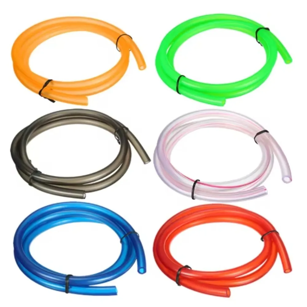 Universal 1M Motorrad Schlauch Benzin Kraftstoff Linie Schlauch Gas Öl Rohr Rohr Für Mini Moto Dirt Bike ATV Quad mini Motor Roller Image