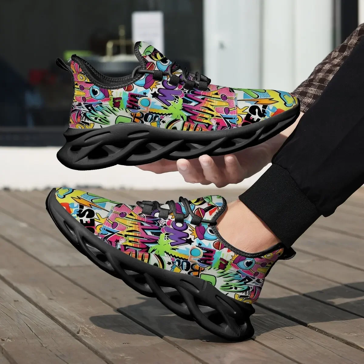 Herren Casual Sneakers Mesh Leichte Atmungsaktive Weichsohlige Laufschuhe Slip-on Herrenschuhe Flache Loafer Trainingsschuhe Zapatos Hombre