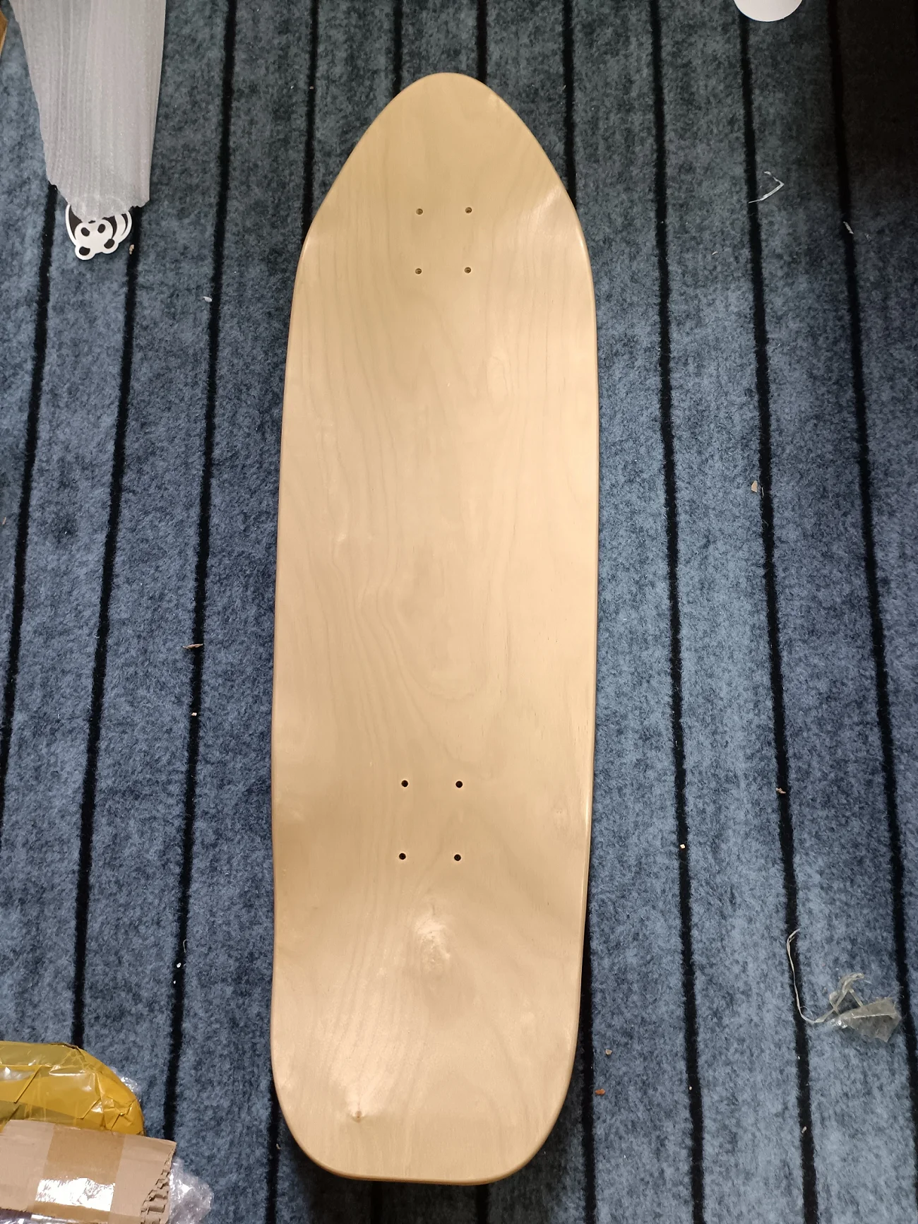 33 * 10 Zoll Surf-Skate-Deck Skateboard-Deck Pro Skateboard-Deck runder Schwanz Image