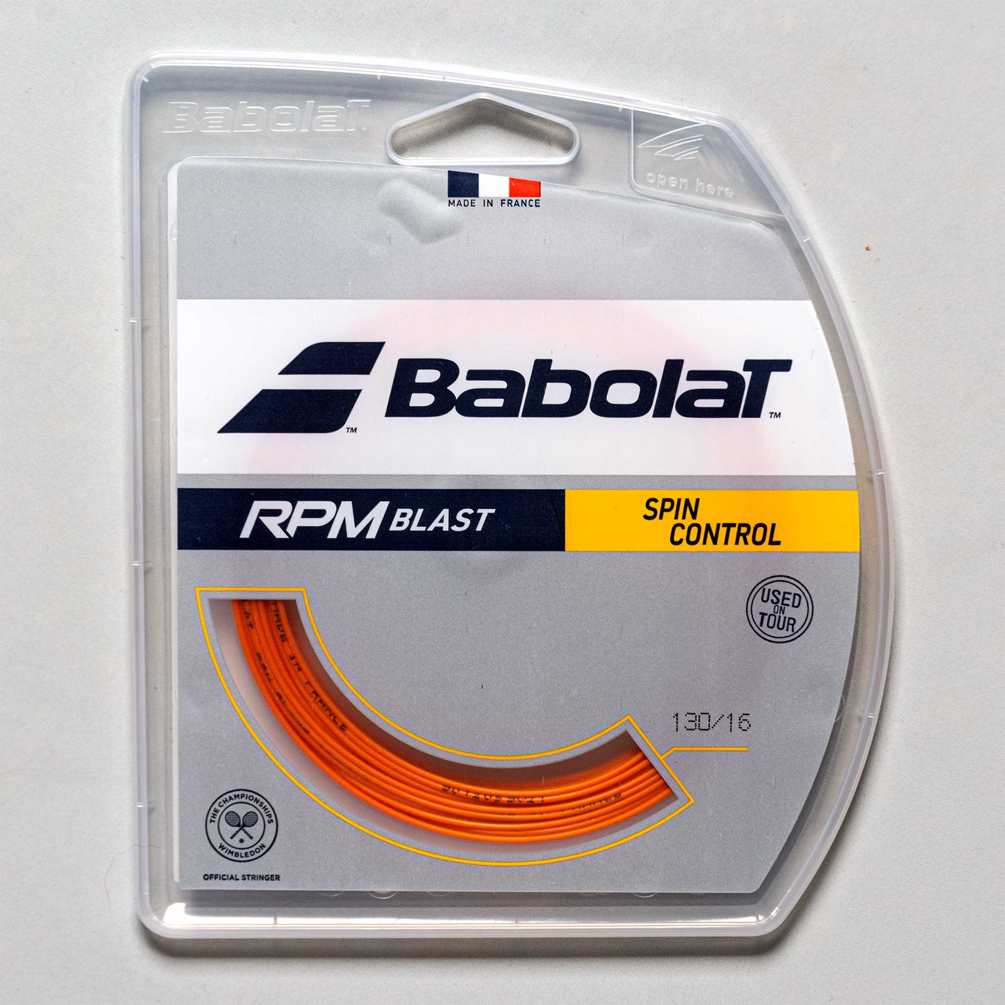 Babolat RPM Blast 16 Limited Edition Colors Tennis String Packages Orange