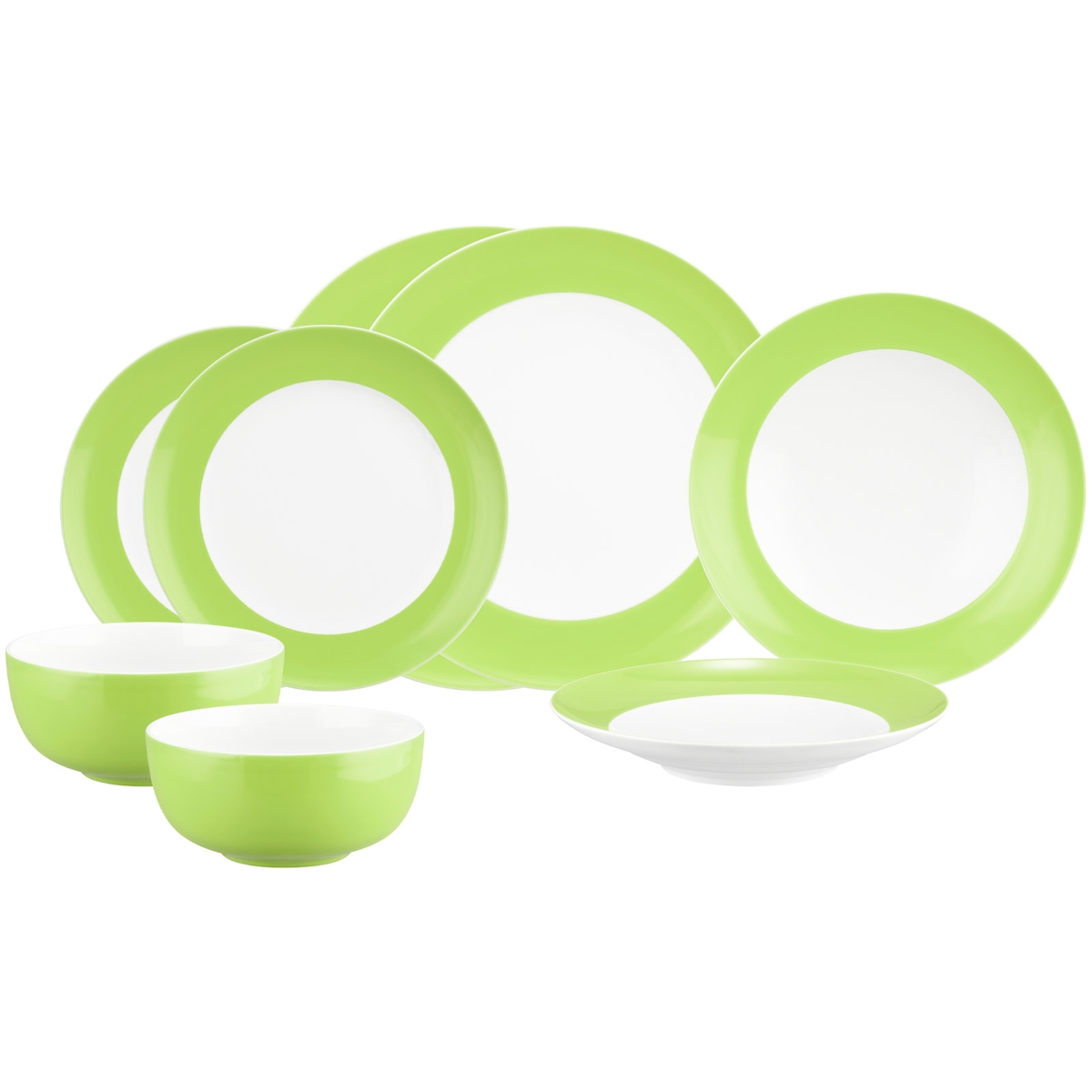 Seltmann Weiden Liberty Pure Colors Einsteiger-Set 8-teilig - Lime Green Image