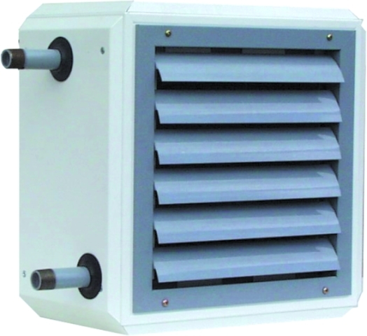 Wolf Luftheizer TLH-EC25 Typ 3 -230V Wärmetauscher Kupfer-Aluminium - 6523855 - LB37670 Image
