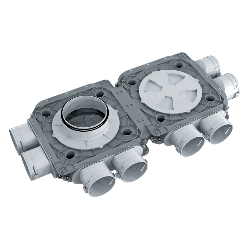 BlauFast Kunststoffverteilerkästen 90 mm - Blauberg Ventilatoren - LB11408.8 Image