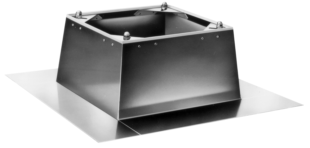 Wolf Flachdachsockel ZBS 400Gr C für ER-RDM 56 - 25..-..-.. u. DV/DLH 40 - 2136537 - LB36825 Image