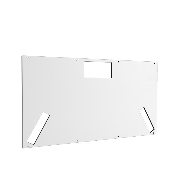 Kermi Frontabdeckung Metall, weiß RAL9003, für x-well F270 - Y9103000091K - LB32681 Image