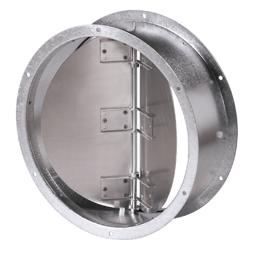 Helios RVS 355 - Rohr-Verschlußkl. selbsttätig mit Feder - 02595 - LB15645 Image