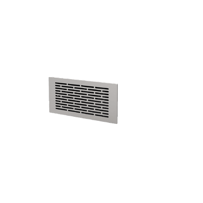Helios FRS-WGS 1 E Wand-Gitter-Se - für Wand-Boden-Kasten Edelstahl - 03886 - LB15962 Image