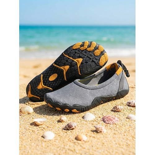 Blaue Damen-Wasserschuhe mit breiter Zehenpartie – leichte, schnelltrocknende Barfuß-Aquaschuhe mit rutschfester Sohle, flexibles Fünf-Zehen-Design zum Schwimmen, Strand, Tauchen, Flusswandern,