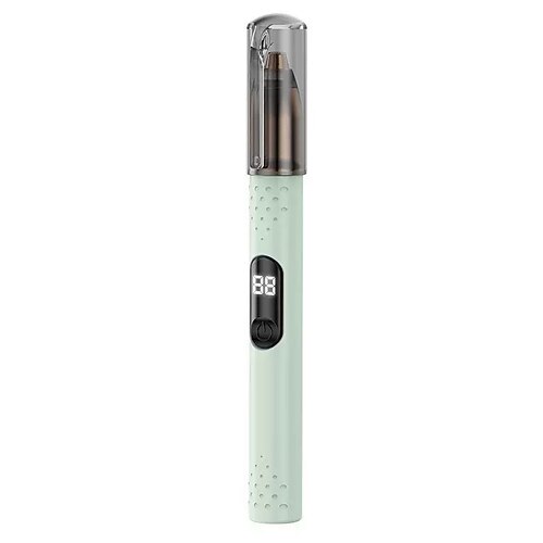 Mini-USB-aufladbarer Nasen- und Ohrhaartrimmer für Frauen, tragbarer elektrischer Gesichtshaarentferner, stilvolles und kompaktes Pflegegerät, hochwertiges Geschenk für Damen Image