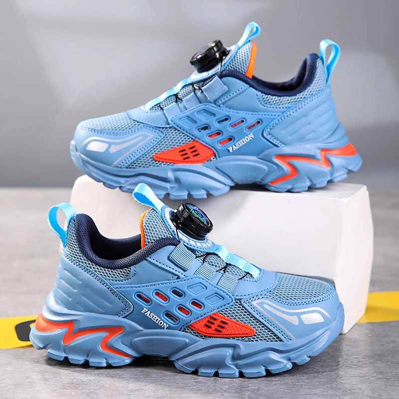 Kinder-Sportschuhe, Sommer, atmungsaktiv, leicht, Outdoor-Laufschuhe, rutschfest, Tennis, für Jungen, Kinder, Sport, Größe 28–39