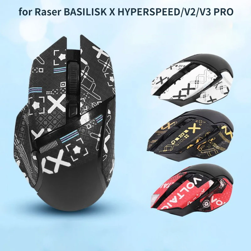 【Maus-Aufkleber für Razer Basilisk V2/V3 Viper Ultimate Viper Mini DeathAdder V2 Viper Mouse Anti-Rutsch-Aufkleber】 Image