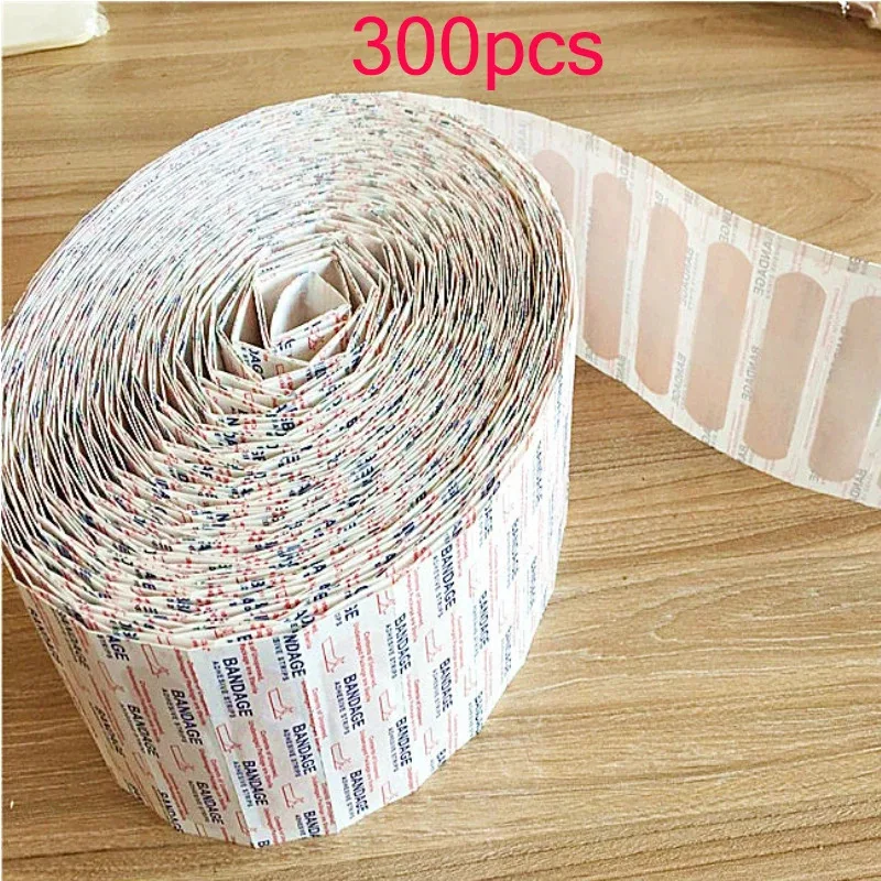 100/200/300 stückeAtmungsaktive Pflaster Wasserdichte Verband Erste Hilfe Wunde Dressing Medizinische Band Wundpflaster Notfall Kits Bandaids Image