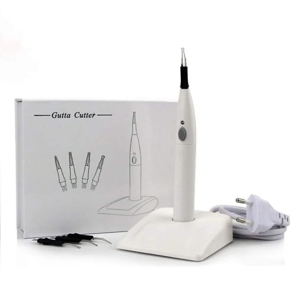 Zahnärztliches elektrochirurgisches System zur Obturation: Beheizter Guttapercha-Schneider mit 4 Spitzen zum Schneiden und Zahnfleisch-Hämostase Image