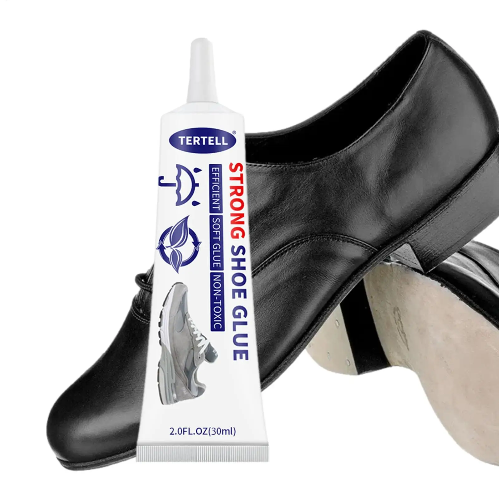 30 ml Schuhkleber, universeller Reparaturkleber für Schuhe, Sohlenreparaturkleber, wasserfester, transparenter, schneller Reparaturkleber für Sneaker, Stiefel, Sandalen
