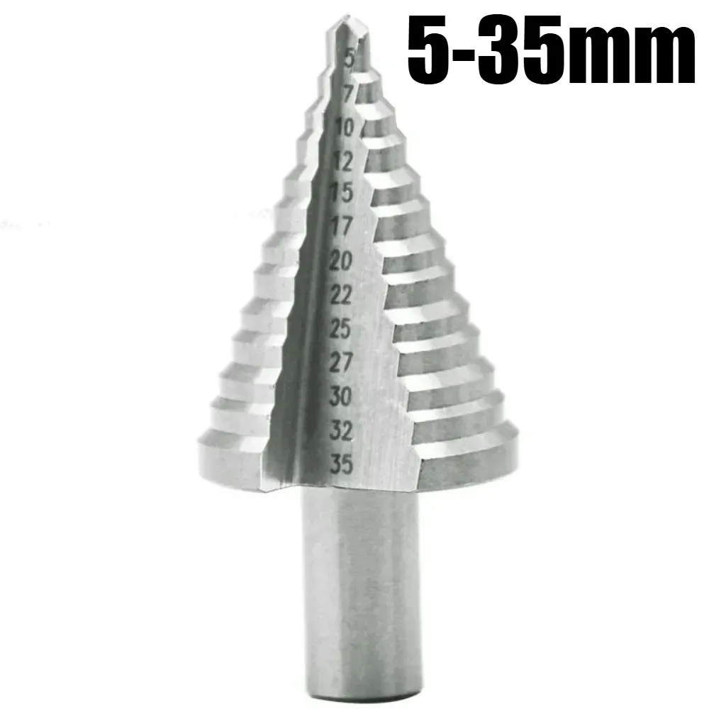 5-35MM Hochgeschwindigkeits-Stufenbohrer aus HSS für Holz und Metall, Lochschneider, Industrielles Reibwerkzeug, Zubehör für Elektrowerkzeuge Image