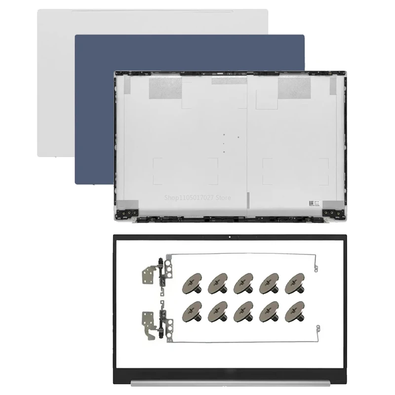 NEUE Laptop Fall Für HP Pavilion 15-EG 15-EH 15Z-EH TPN-Q245 TPN-Q246 Bildschirm Zurück Abdeckung Topcase Vordere Lünette Rahmen Gehäuse Scharniere