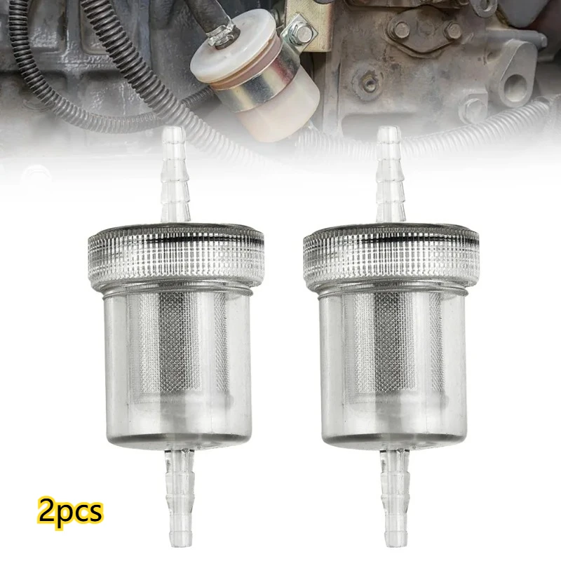 2 Stück Kraftstofffilter 4 mm Diesel Inline-Kraftstofffilter-Set Gasfilter für -Webasto -Eberspacher Luftheizung Diesel-Set Zubehör Image