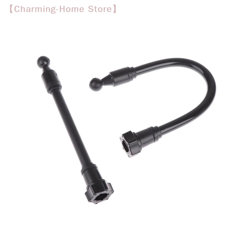 【M】1 Stück 360-Grad-Dreharm, flexible Adapter für Auto-Lüftungsschlitze, Armaturenbretter, Telefonhalter, 17-mm-Kugelhalterungs-Verlängerungsadapter Image
