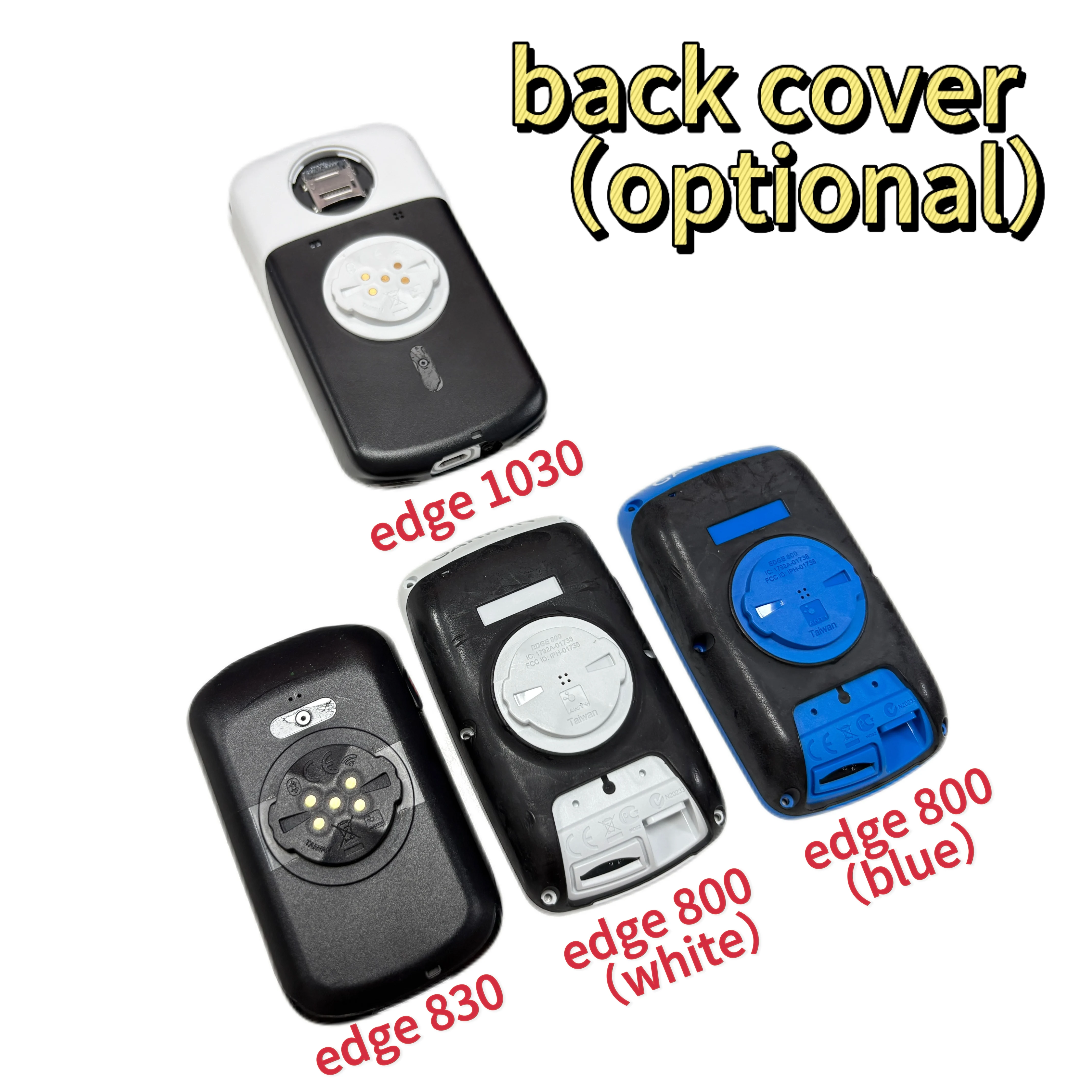 Cover Posteriore Senza Batteria Compatibile con Garmin Edge 1030 / Edge 800 / Edge 830, Custodia Posteriore per Riparazione Dispositivi Portatili