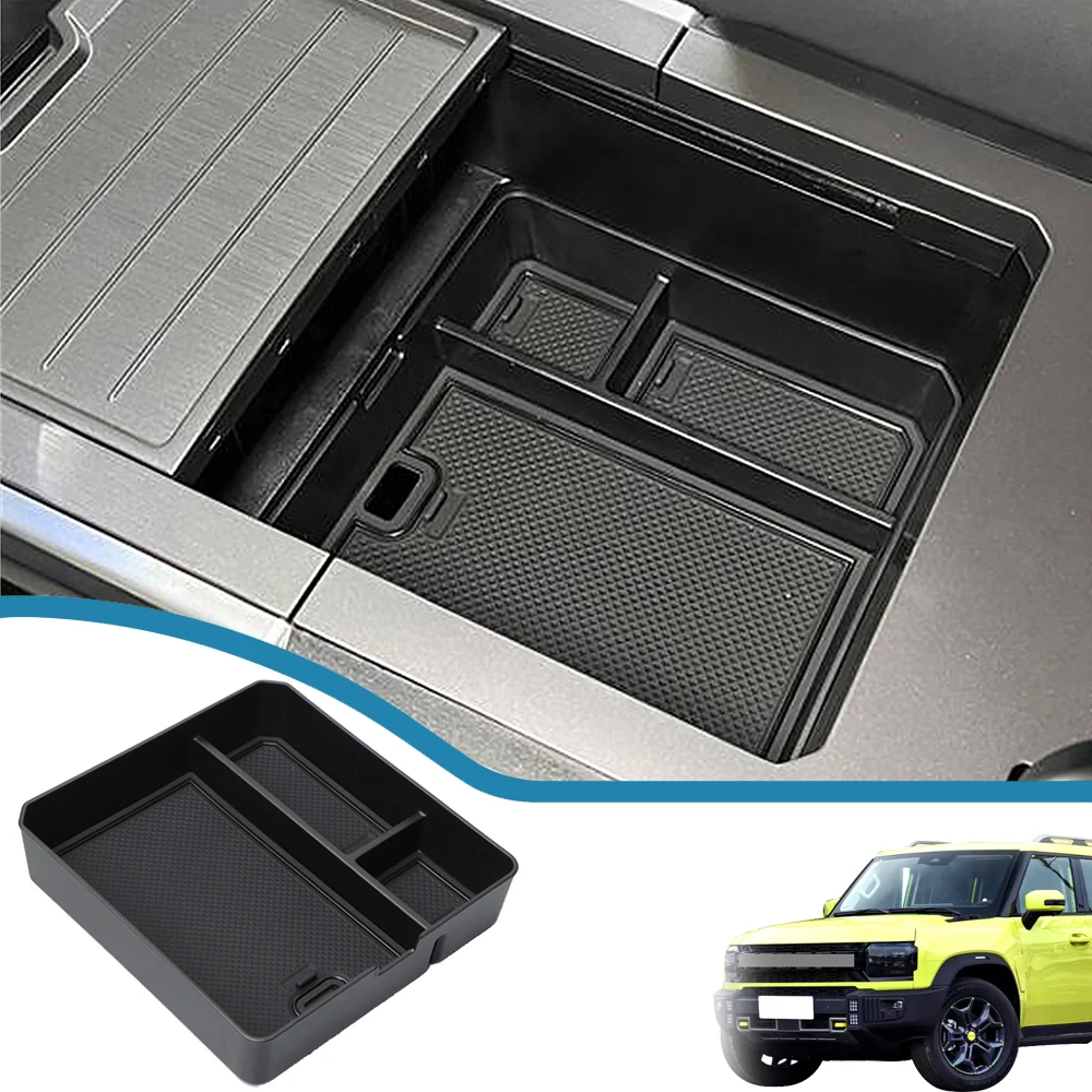Auto Console Centrale Bracciolo Scatola di Immagazzinaggio Organizer Vassoio per Chery Jetour T2 Viaggiatore 2023-2025 Stivaggio Riordino Accessorio Interno