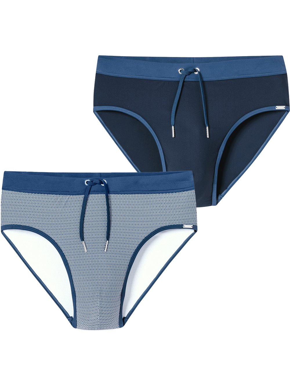 Schiesser Badehose Herren blau, 4 Image