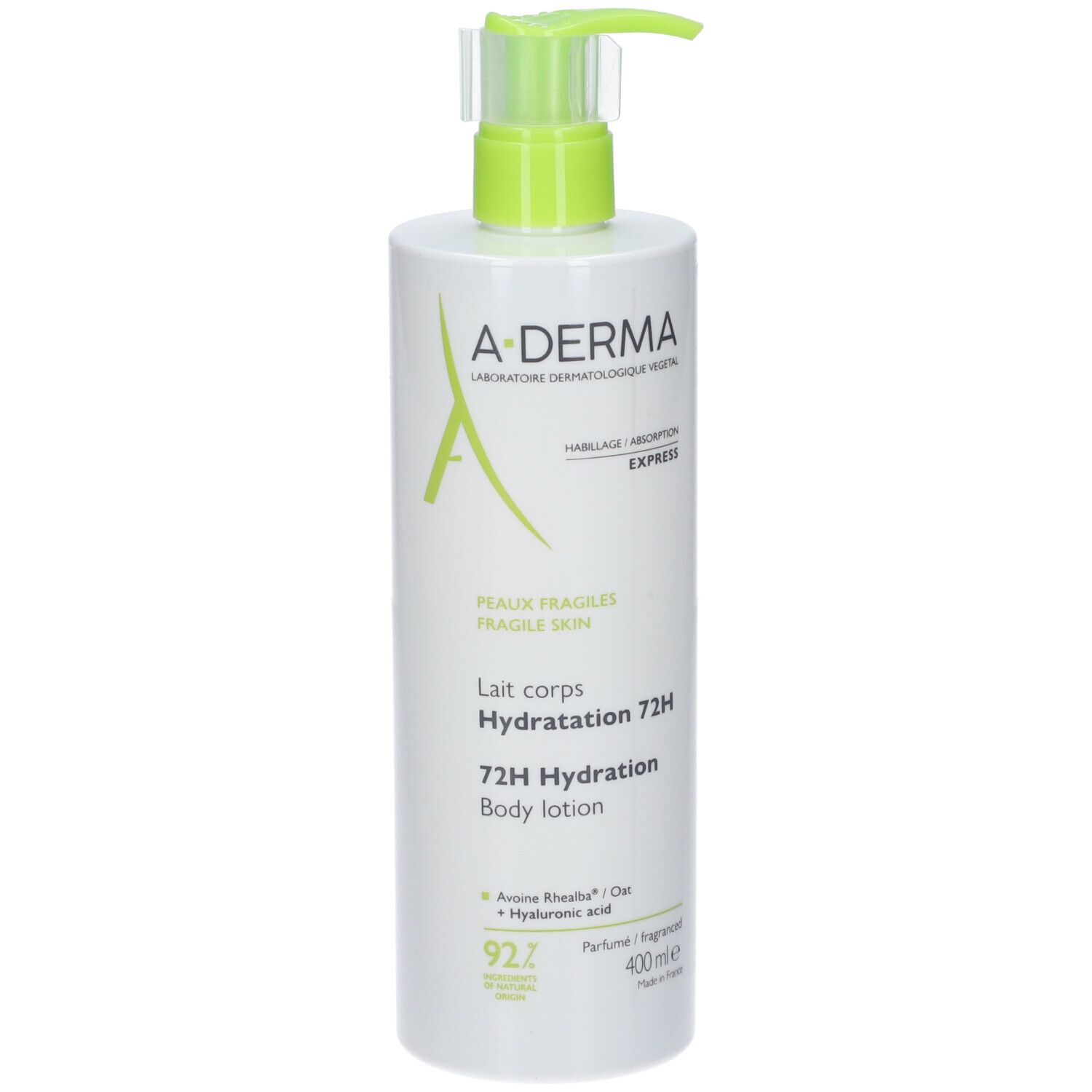 Aderma Les Indispensables Latte Corpo Idratazione 72 H 400 ml Lozione