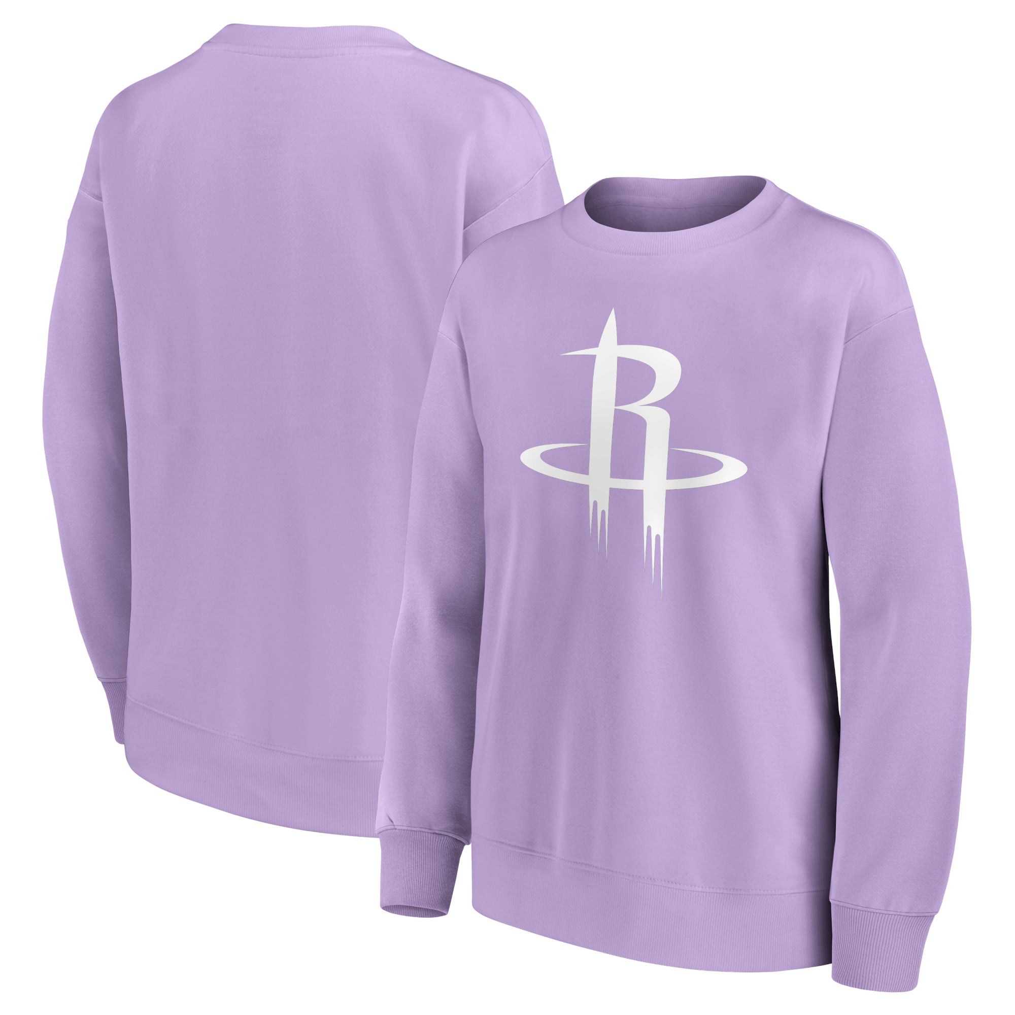 Houston Rockets Fanatics Branded Mono-Logo-Grafik-Oversize-Crew-Sweatshirt – Damen