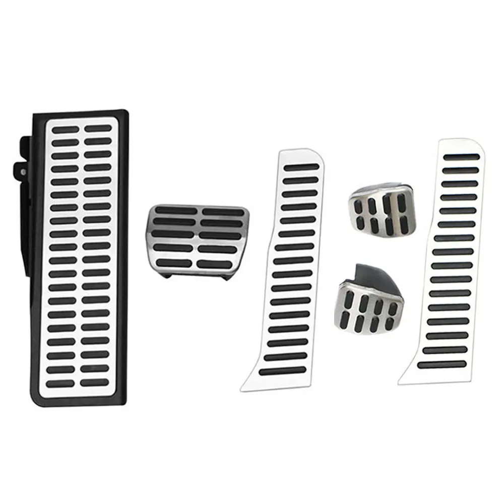 Pedali per auto in acciaio inossidabile acceleratore freno a gas frizione resto copertura del pedale per VW Golft 5 6 Tiguan Touran per Skoda Octavia A5 LHD