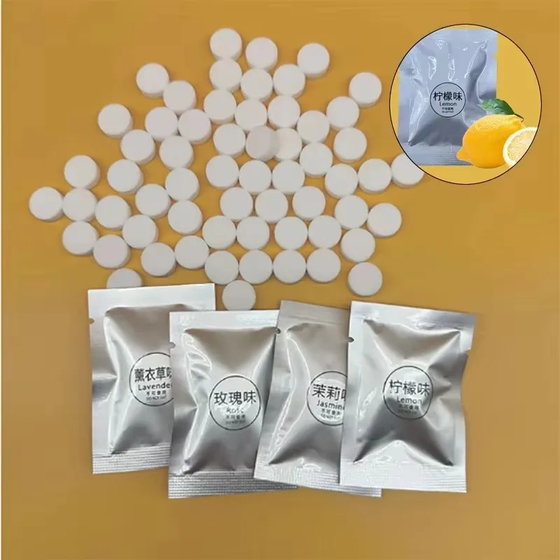 5/10/15pc Lufterfrischer Ersatz Tablet Refill Solide Parfüm Geschmack Für Auto Air Vent Düfte Diffusor luftreiniger Aschenbecher Image