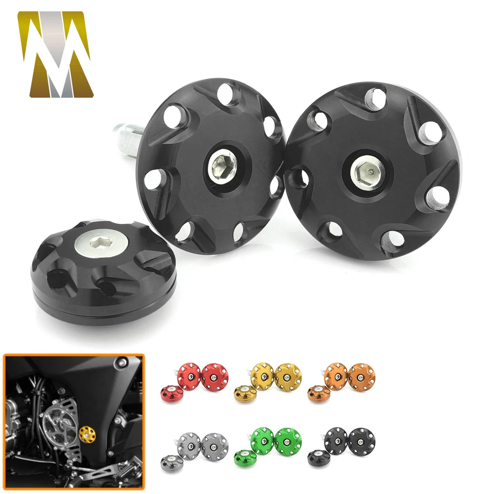 Für Kawasaki Z1000 Z1000R Z1000SX Ninja 1000 1000SX ABS 2010-2020 Motorrad Rahmen Loch Stecker Abdeckungen Dekorieren Kappen kits Image