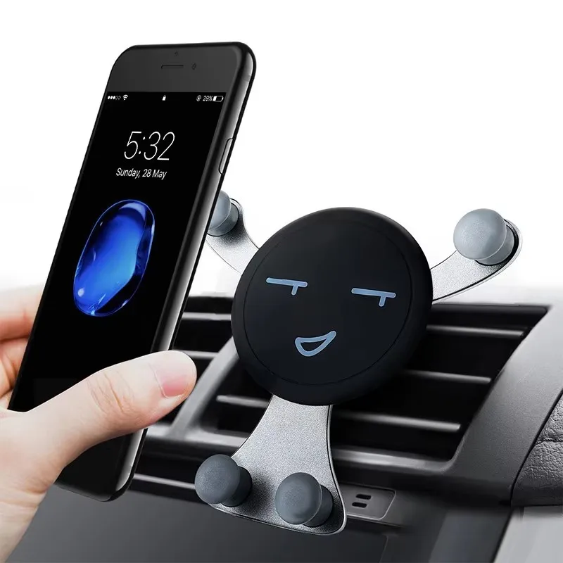1/2/3/4 Stück Auto-Handyhalterung für Lüftungsschlitze, Handyhalterung im Auto, Handyhalterung für iPhone, Xiaomi, Samsung, universell Image