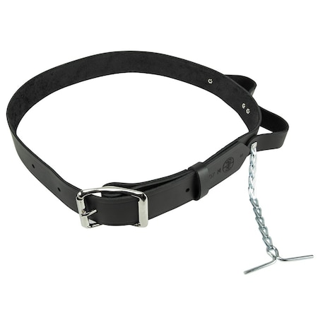 KLEIN TOOLS 5207M Tool Belt, Modular Tool Belt, Black, Leather