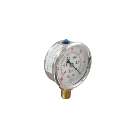 DWYER INSTRUMENTS SGY-D10122N Industrial Pressure Gage, 25 Ss Gage