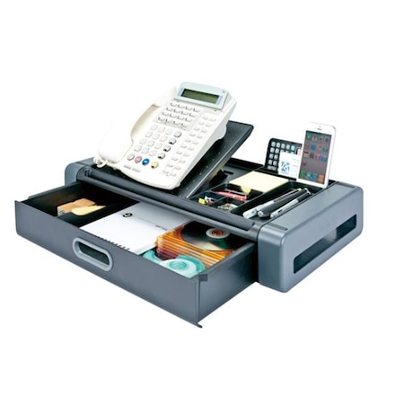 AIDATA CORP CO LTD PS-1002G Aidata USA PS-1002G Deluxe Phone Station Desk