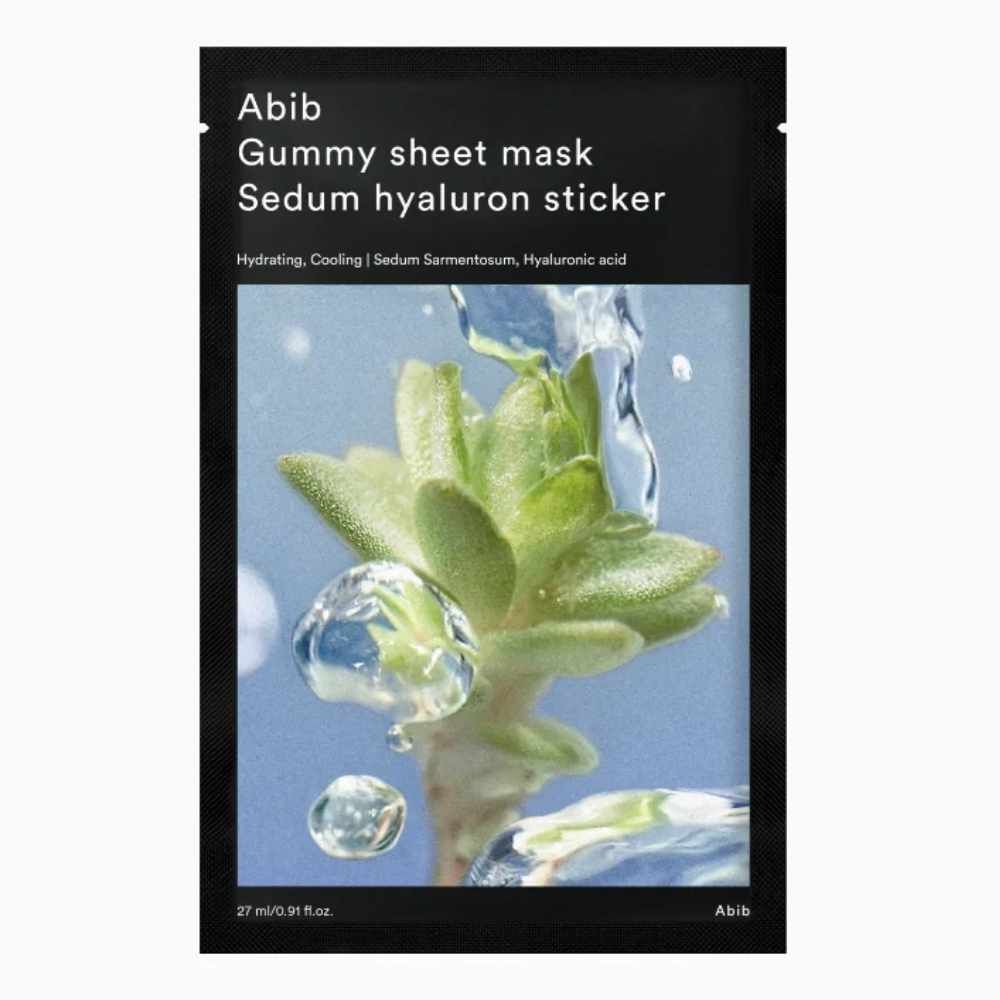 ABIB Gummy Sheet Mask Hyaluron Sticker – Maschera viso idratante 27 ml