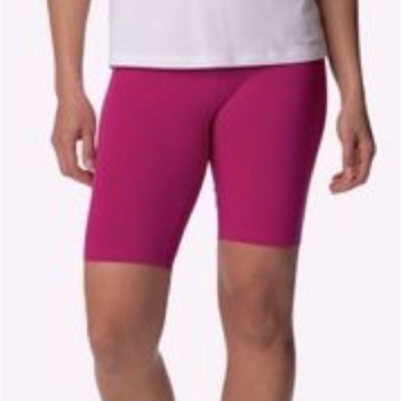 Columbia Shorts | Columbia Trek Shorts 1/2 Tight Pink Shorts Biker Shorts | Color: Pink | Size: 2x