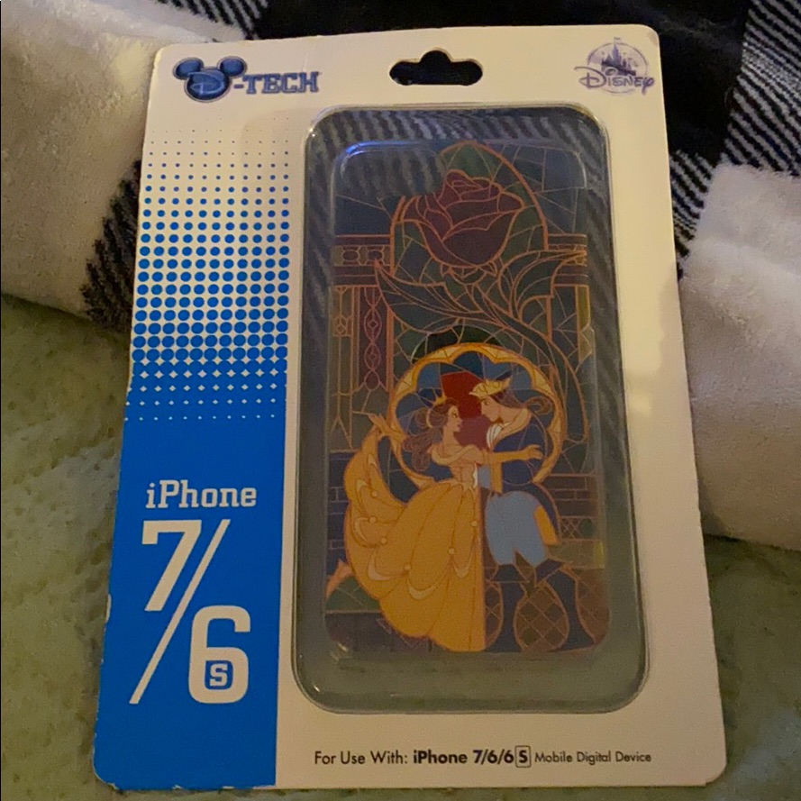 Disney Accessories | Disney Tech Beauty And Beast Iphone Case 7/6/6s | Color: Gold/Yellow | Size: Iphone 7/6/6s